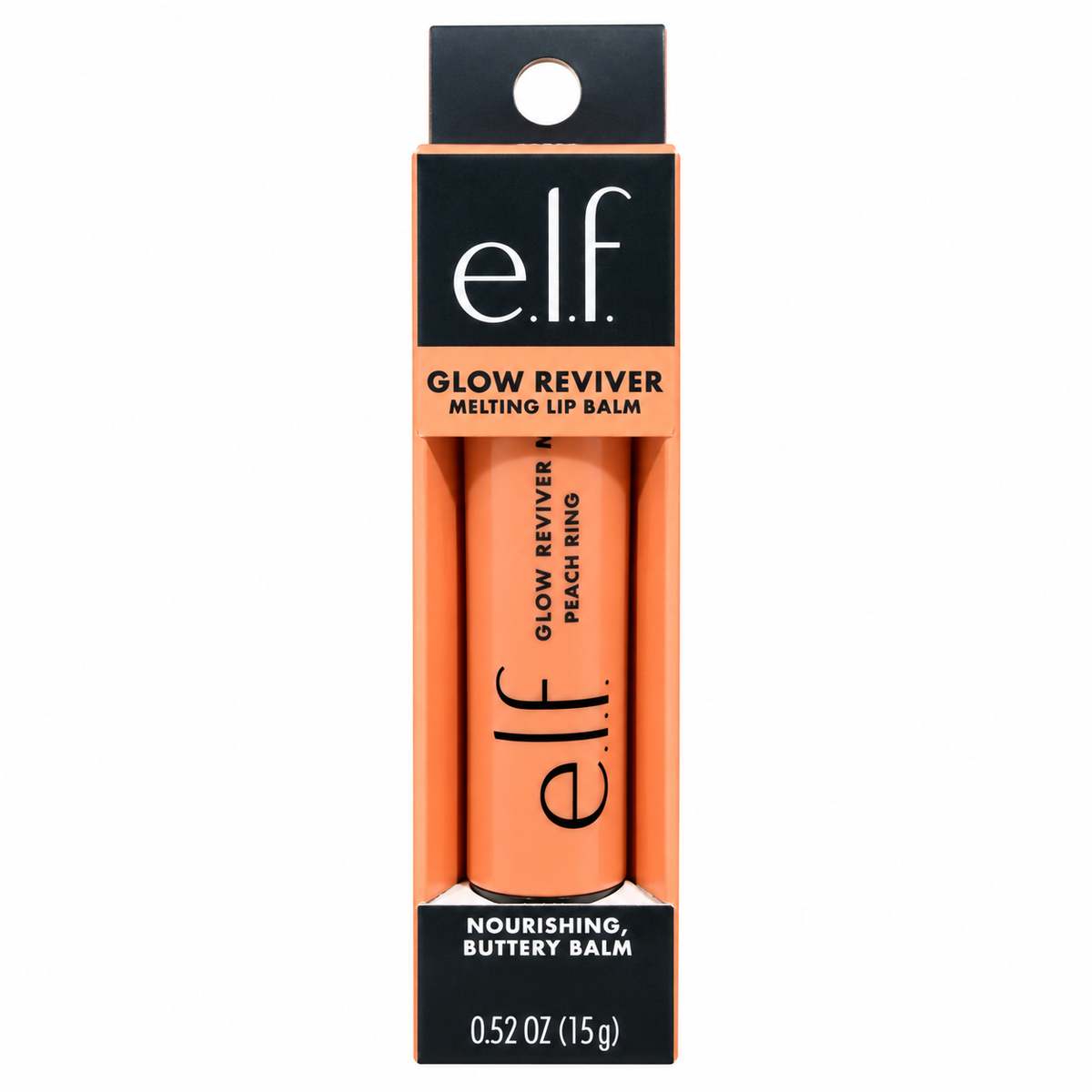 Lee la descripción: Bálsamo labial fundente Gold Reviver de e.l.f., tono Peach Ring