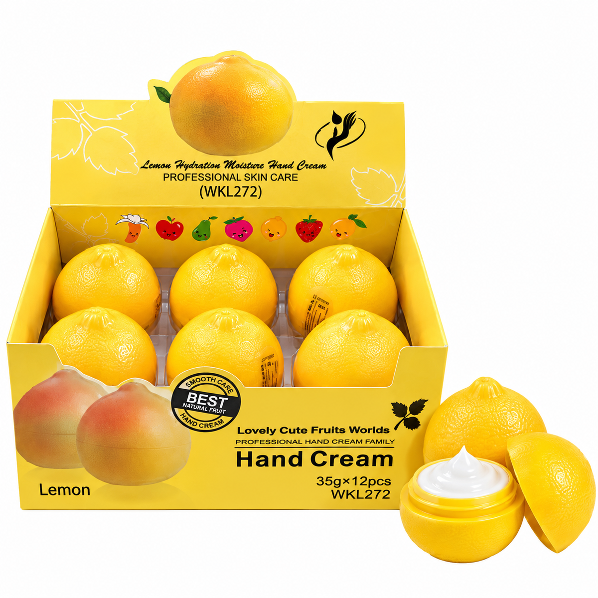 Lemon Fruit Figure Hand Cream