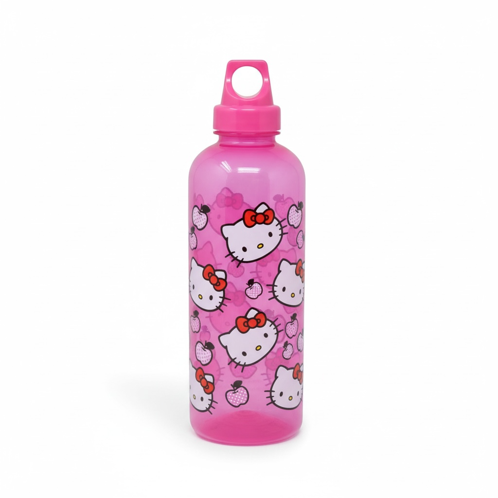 6PCS HELLO KITTY APPLE WATER BOTTLE #ITRA