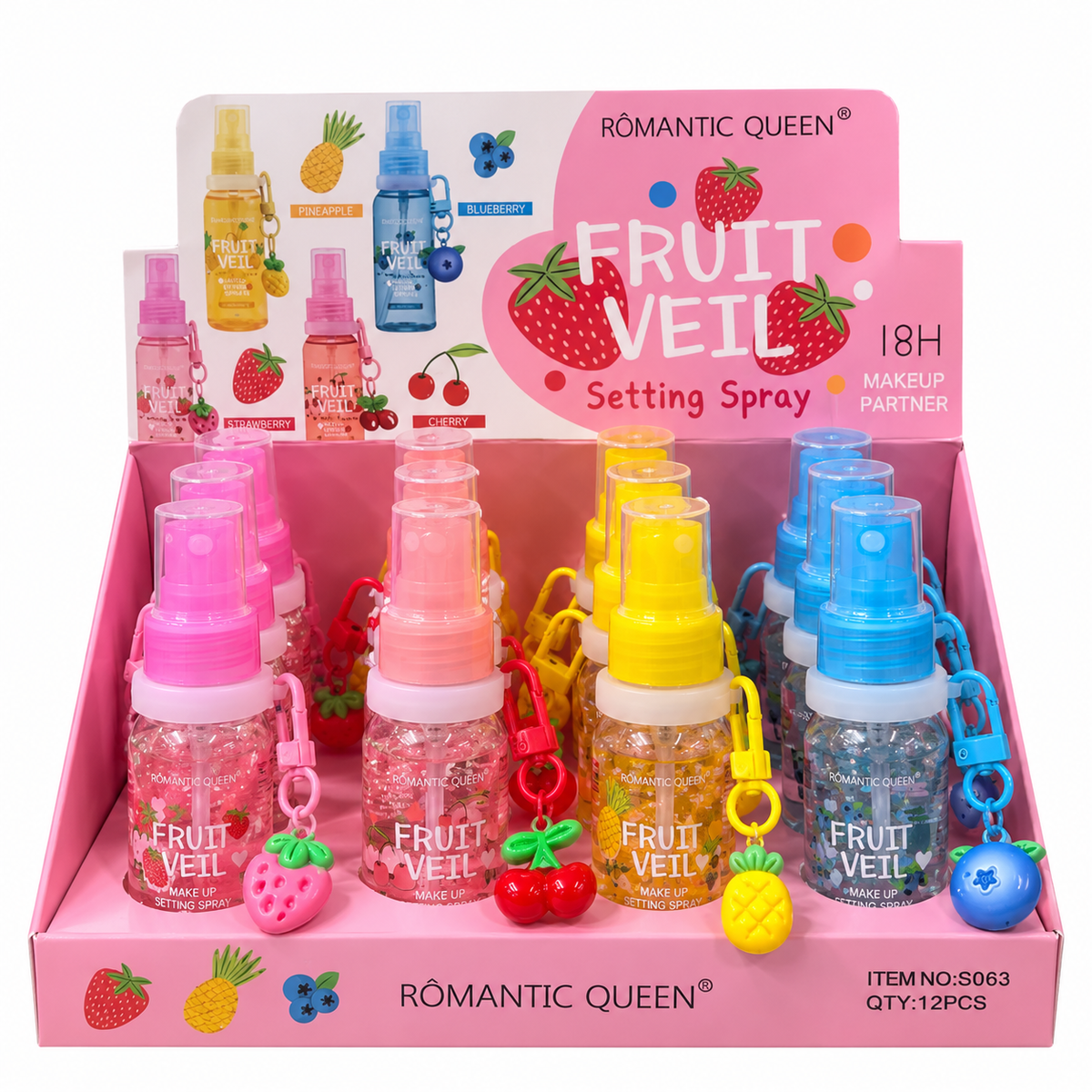 Spray fijador de maquillaje Romantic Queen Fruit Veil