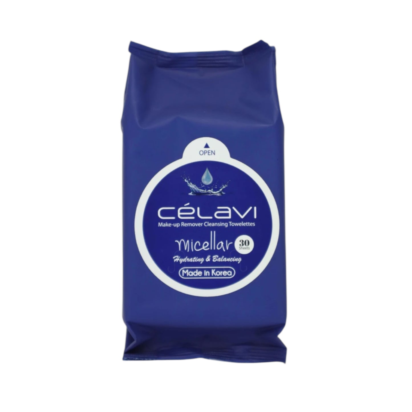 6PCS DISPLAY CELAVI MICELLAR MAKE-UP REMOVER CLEANSING TOWELETTES MT022