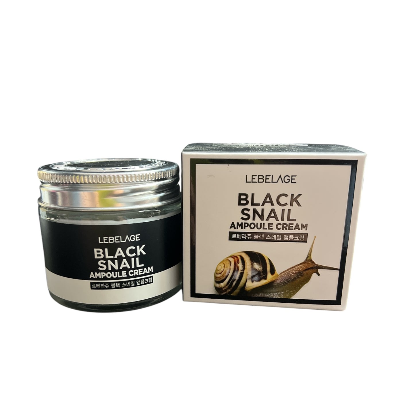 LEBELAGE BLACK SNAIL AMPOULE CREAM#24