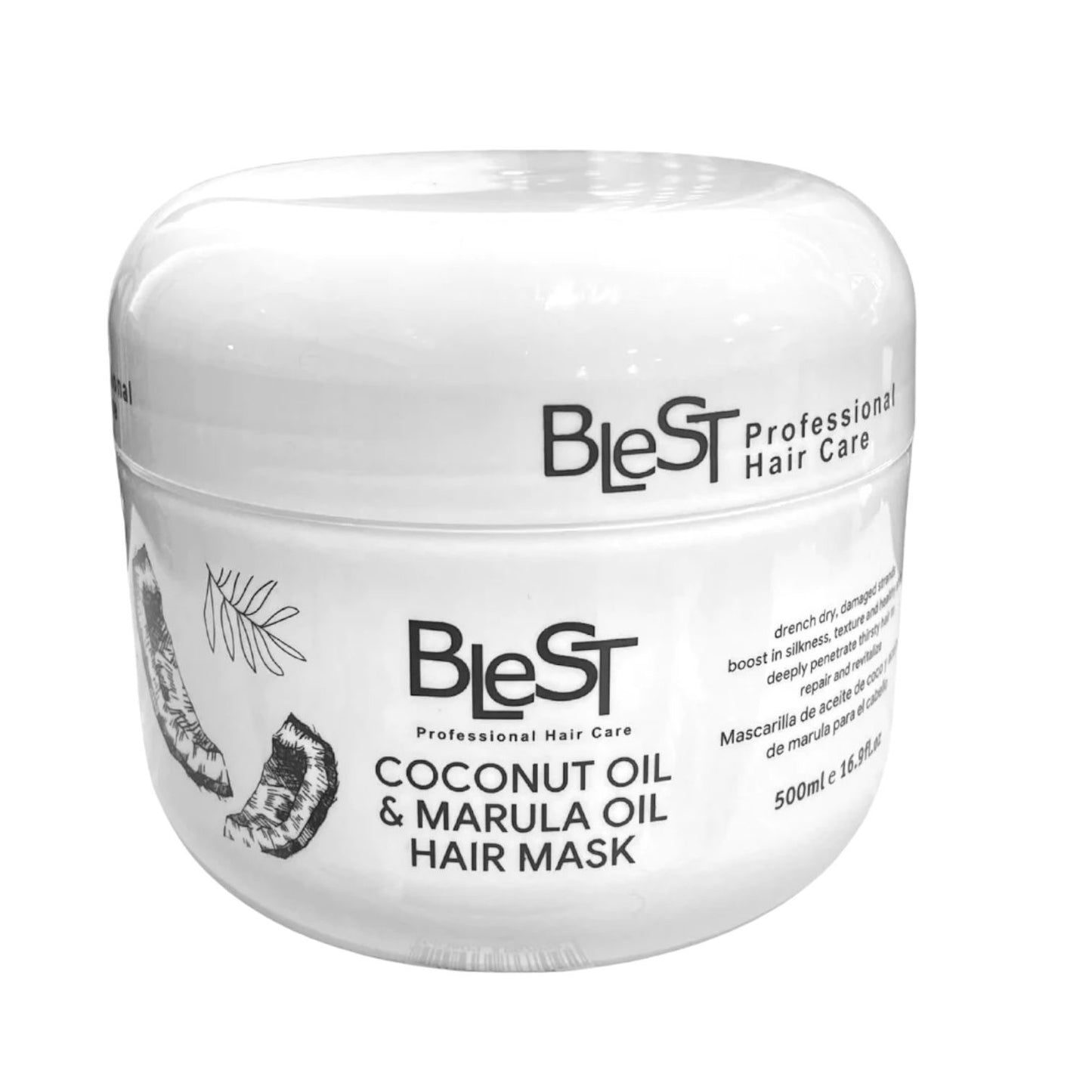 3PCS BLEST COCONUT & MARULA HAIR MASK BH719