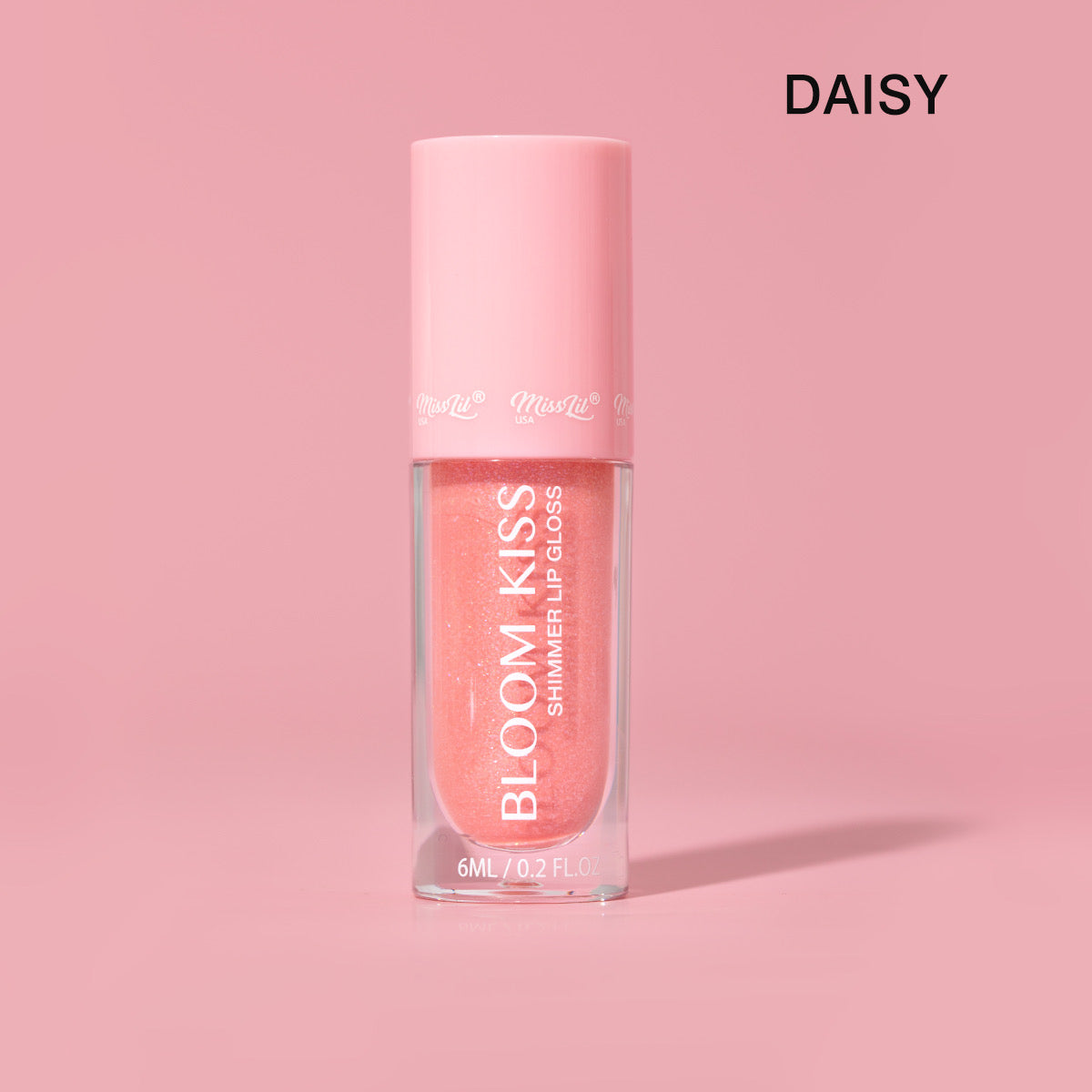 MISS LIL USA BLOOM KISS DAISY SHIMMERS GLOSS 6 PCS