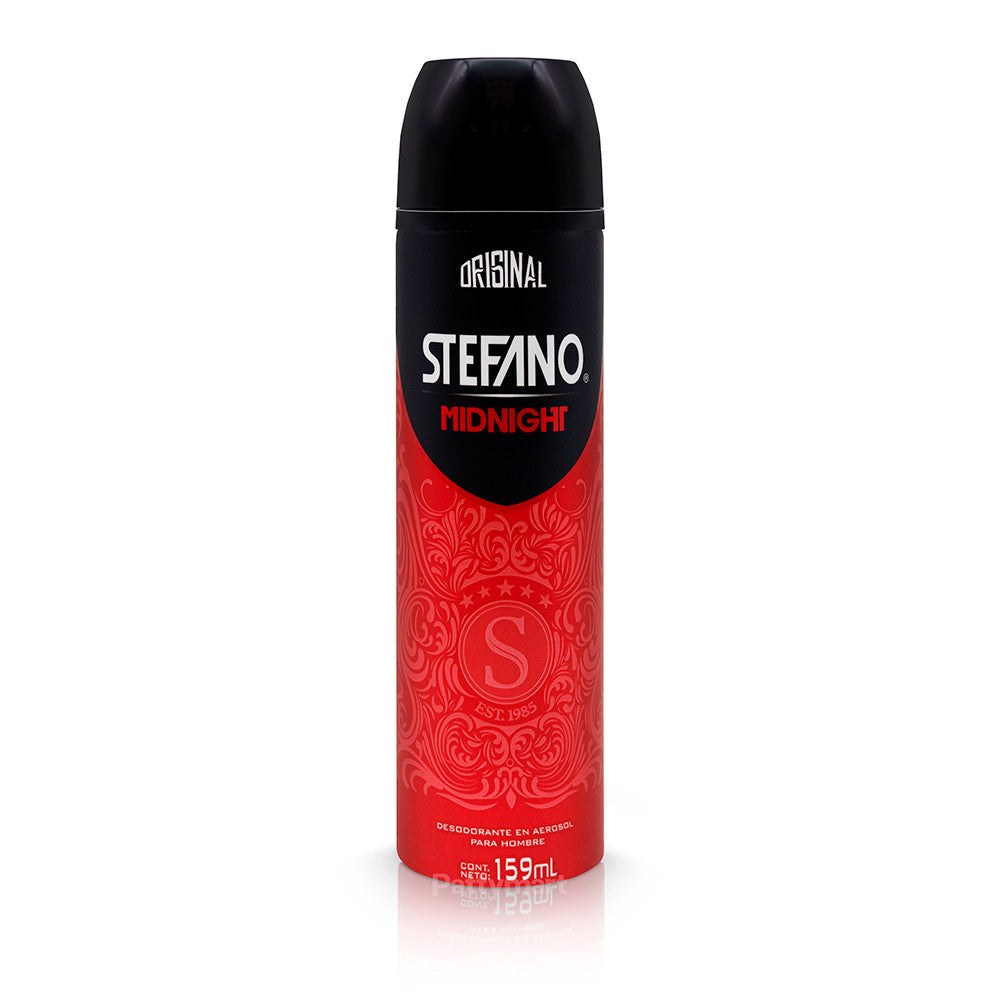 3PCS STEFANO MIDNIGHT MEN DEODORANT SPRAY 3781