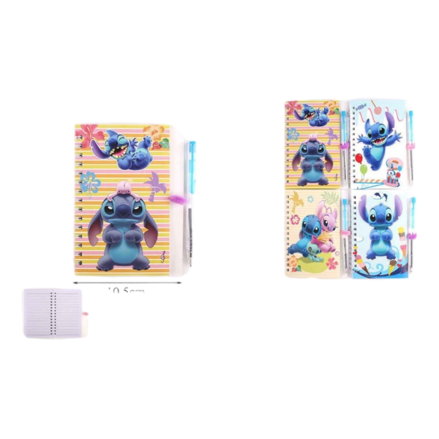 12PCS PACK BLUE ST NOTEBOOK +PEN KNV-8332