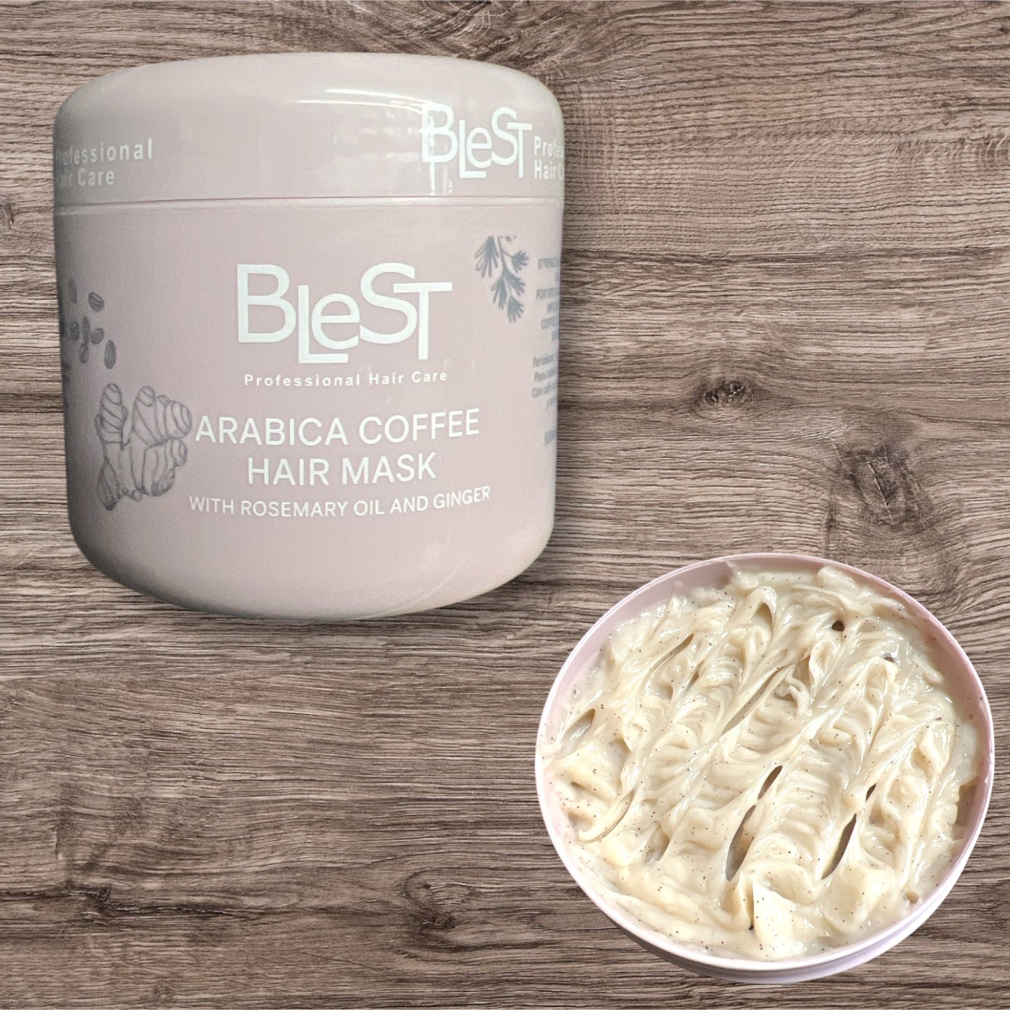 3PCS BLEST ARABICA COFFEE HAIR MASK BH720