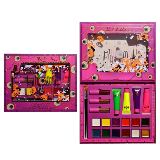 KEVIN&COCO 12 COLOR FACE PAINTING &COSMETICS SET KC230098 R28