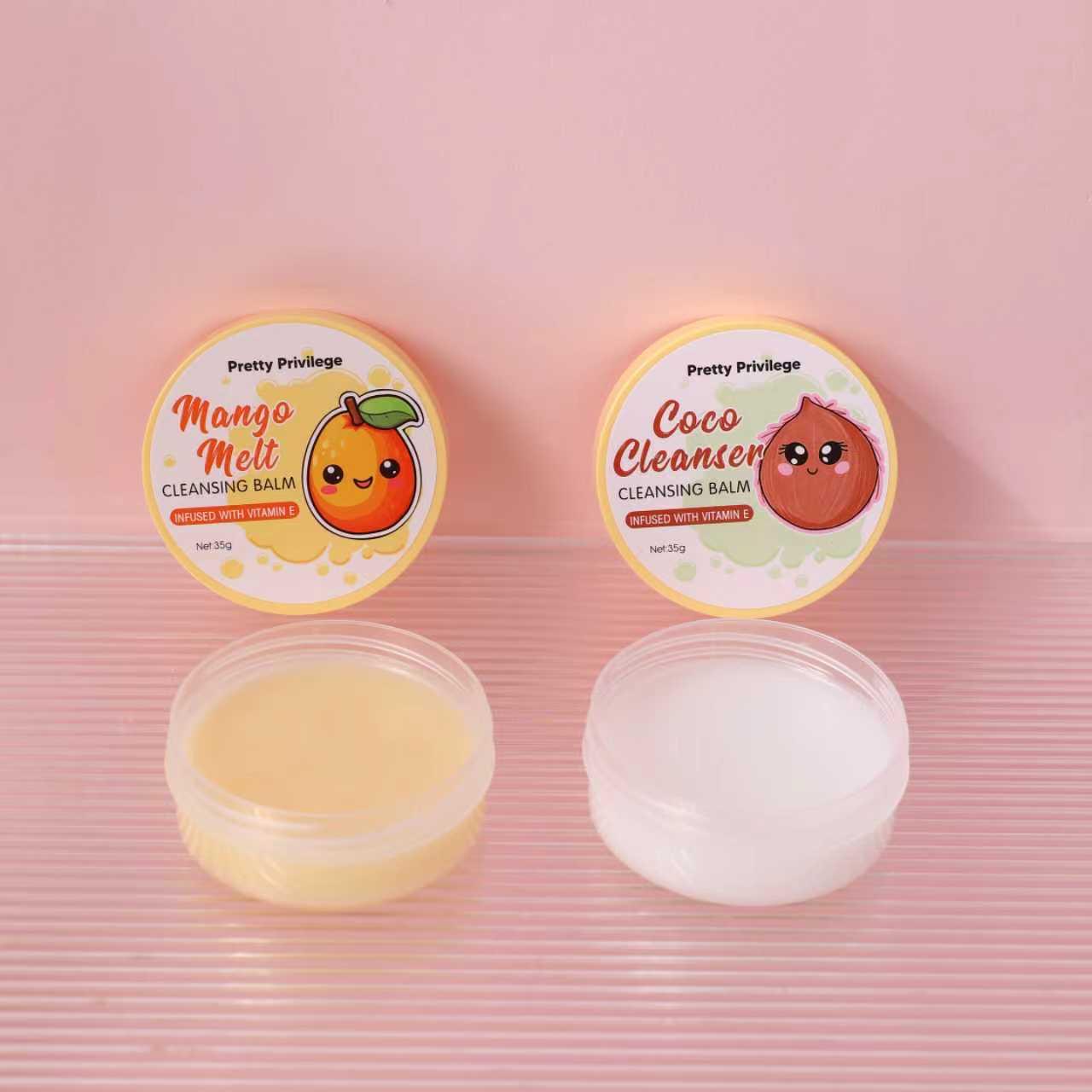 12PCS DISPLAY PRETTY PRIVILEGE CLEANSING BALM PMB2