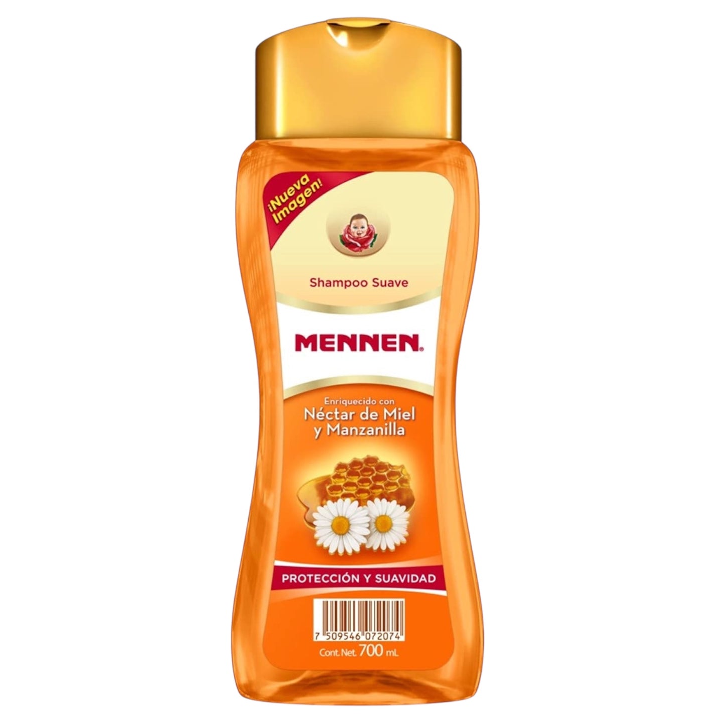 3PCS MENNEN SHAMPOO NÉCTAR DE MIEL Y MANZANILLA 2074