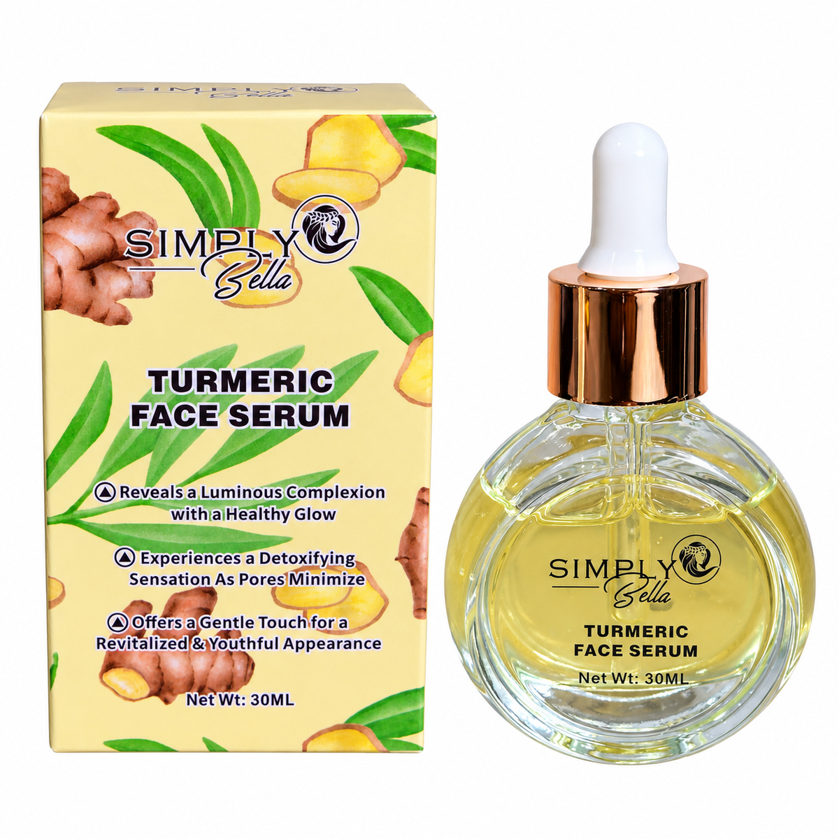 Simply Bella Turmeric Face Serum