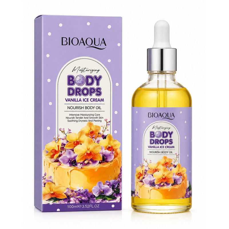 Bioaqua Vanilla Ice Cream Body Drops Oil