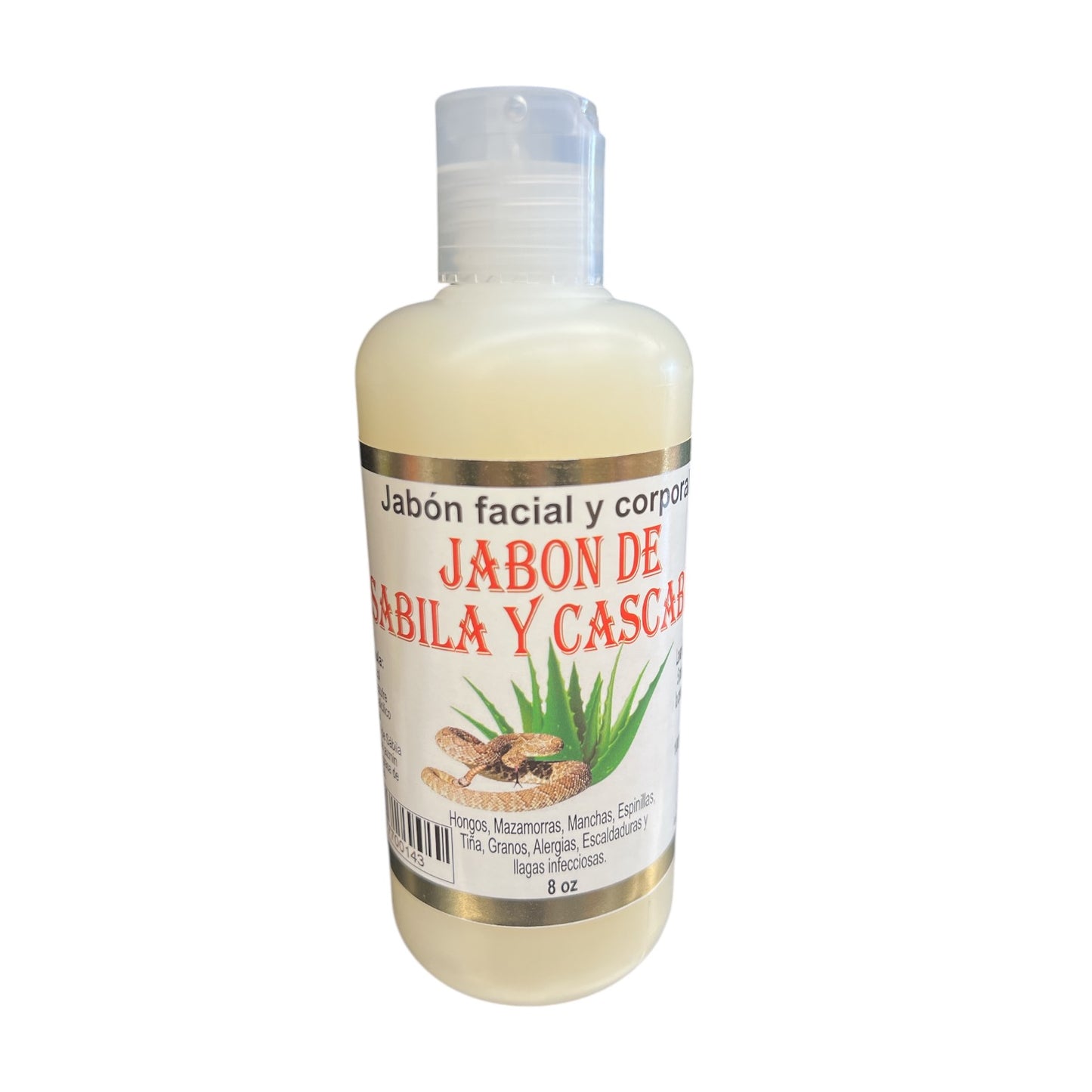 3 PCS JABÓN FACIAL DE SÁBILA Y CASCABEL