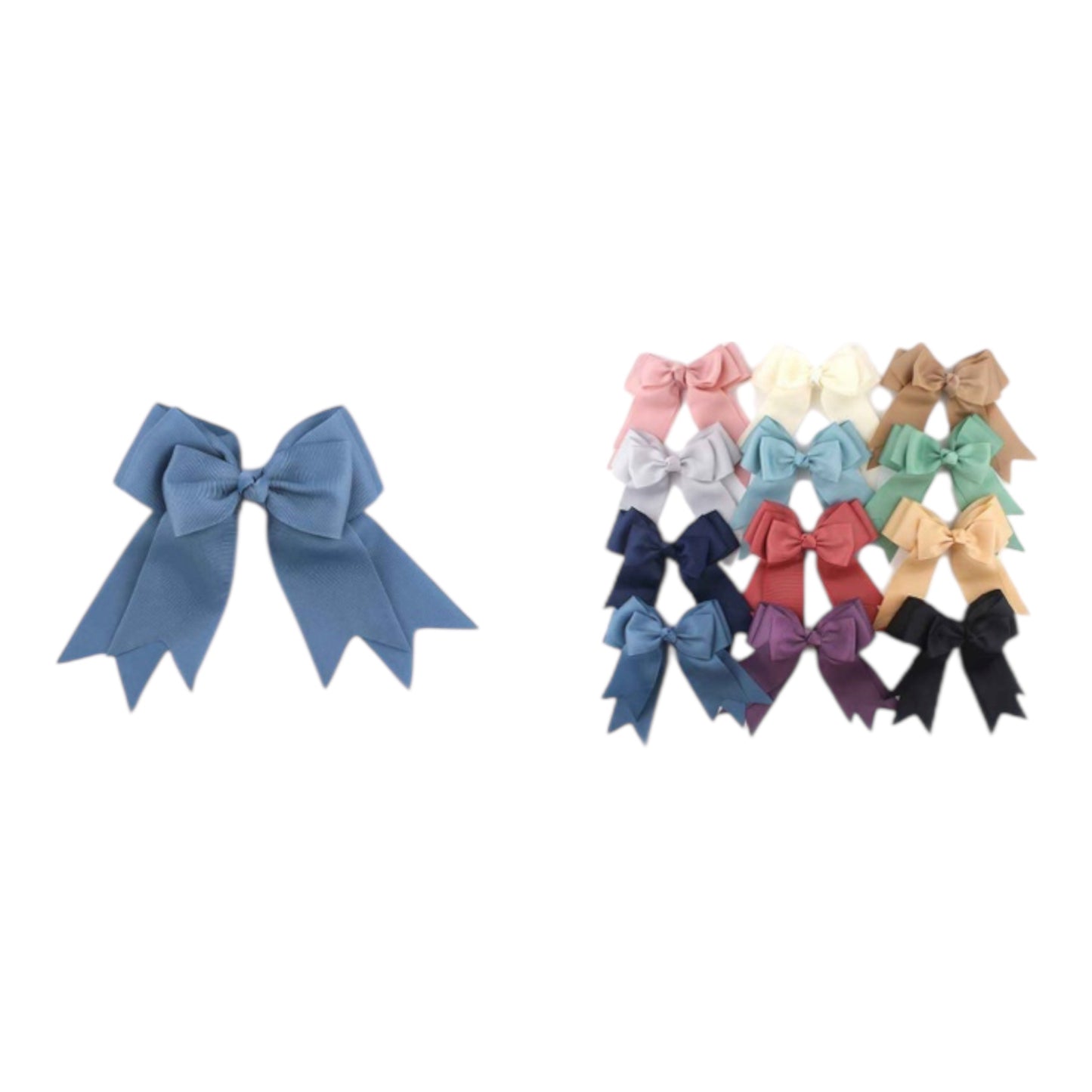 12PCS PACK BOW COLORFUL MKC-F12