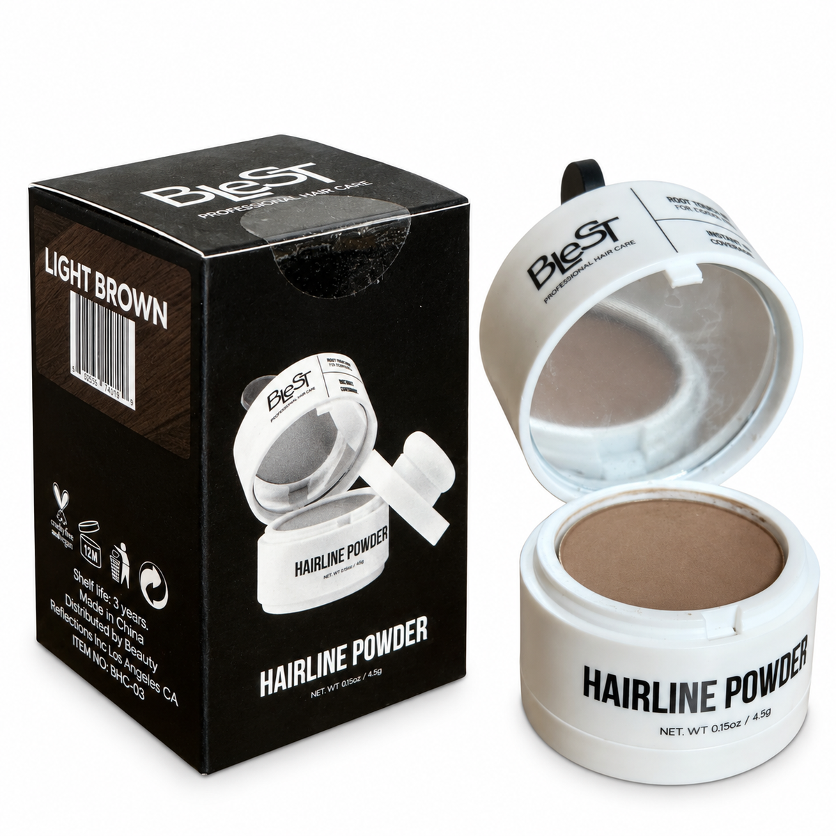 Blest Light Brown Hairline Powder