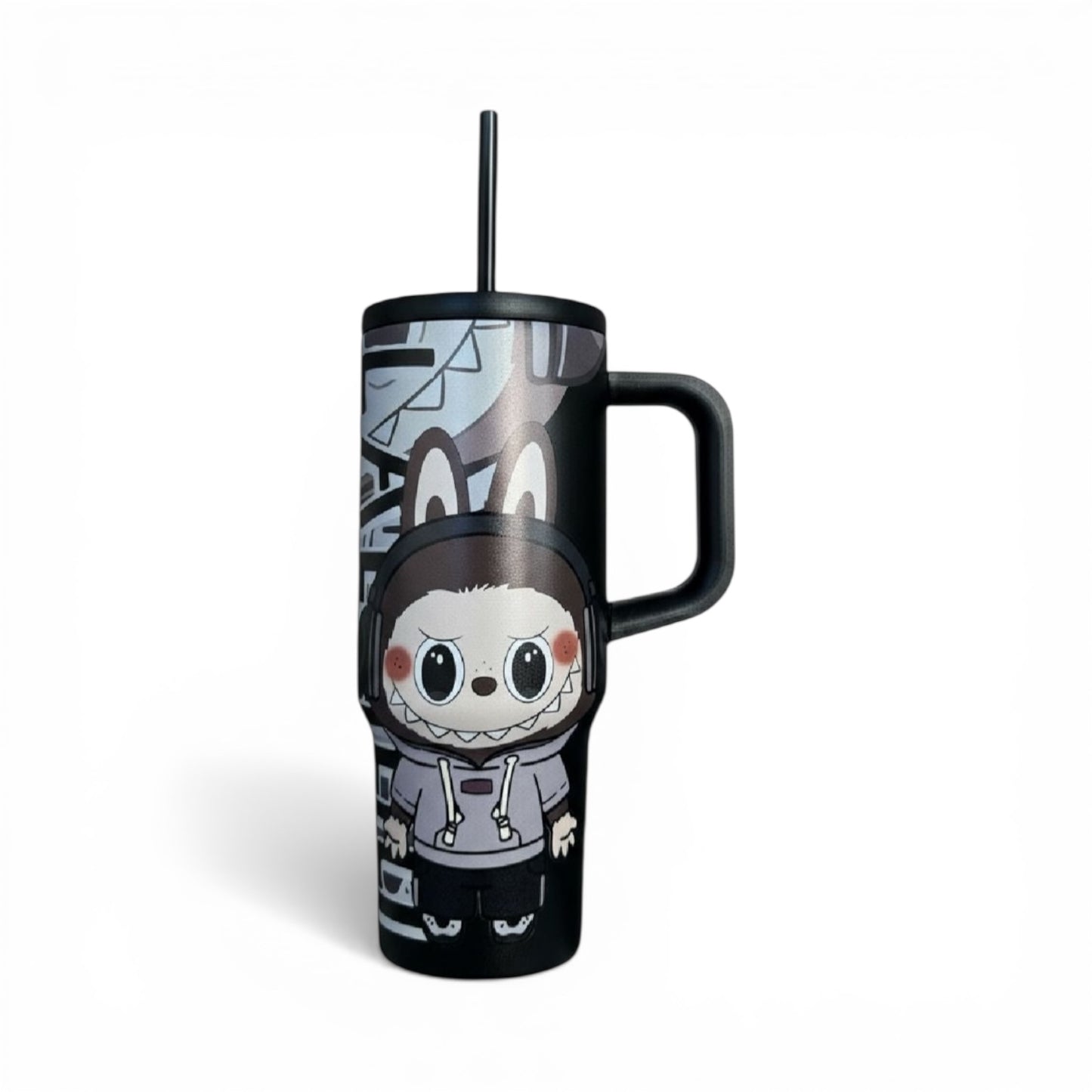 2PCS MIX MONSTER FUN + MIRROR SURFACE HOT WATER BOTTLE 0140