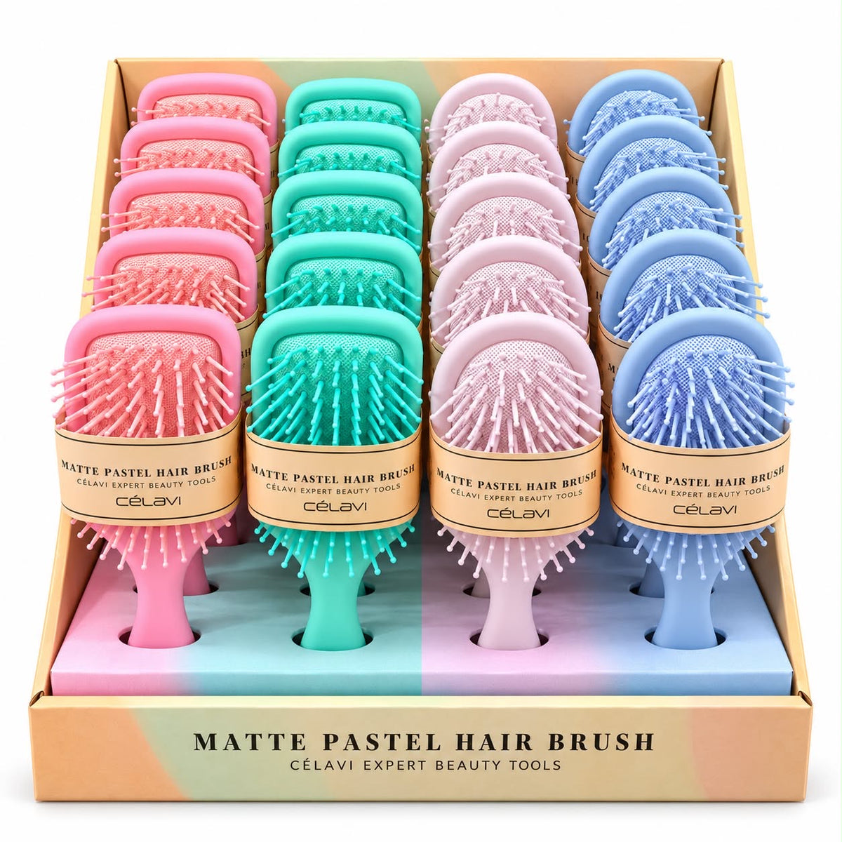 Celavi Hair Brush Matte Pastel