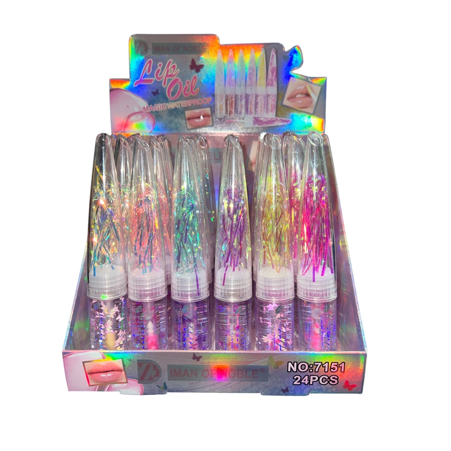 IMÁN OF NOBLE MAGIC WATERPROOF LIP OIL DISPLAY