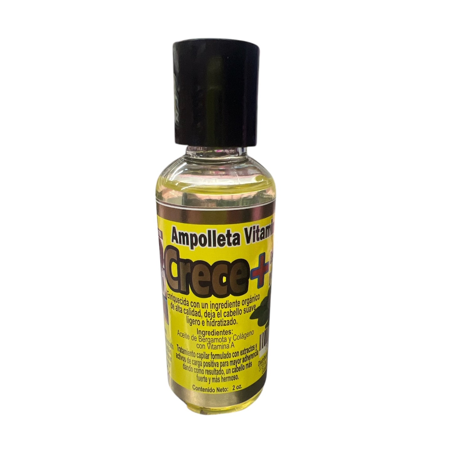 AMPOLLETA VITAMINADA CRECE + CON BERGAMOTA Y COLAGENO