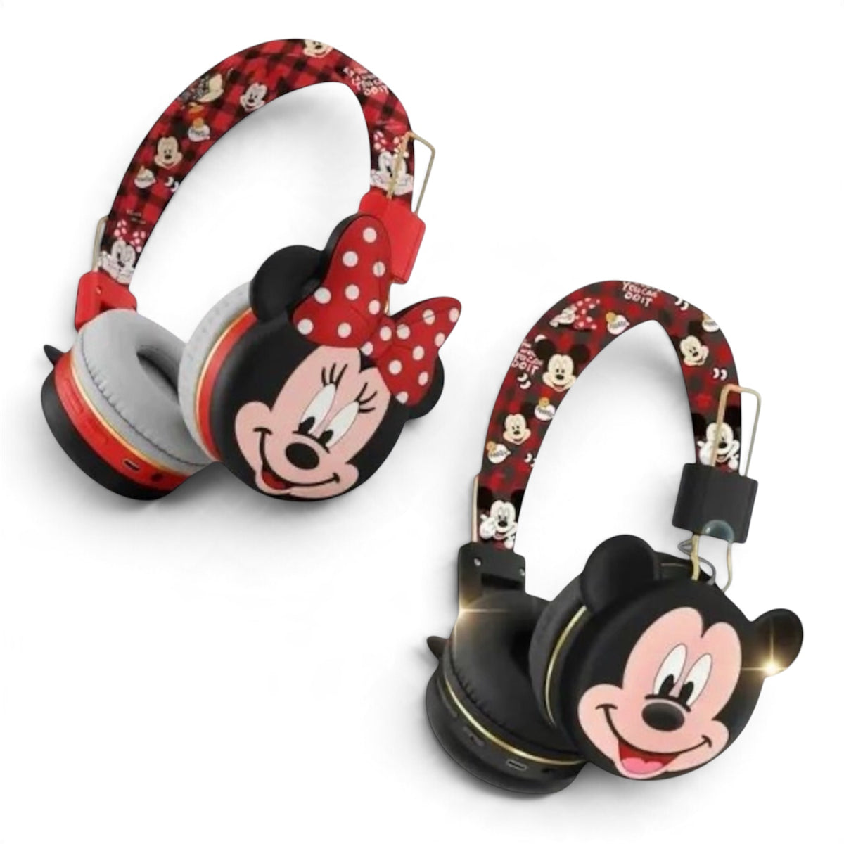 Girl & Boy Mouse Wireless Headphones