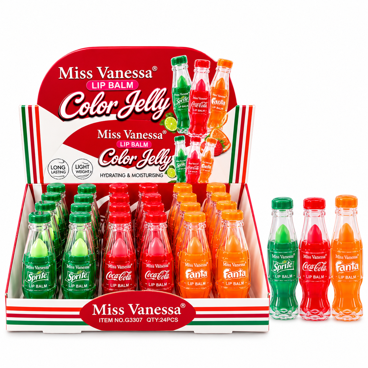 Miss Vanessa Soda Lip Balm