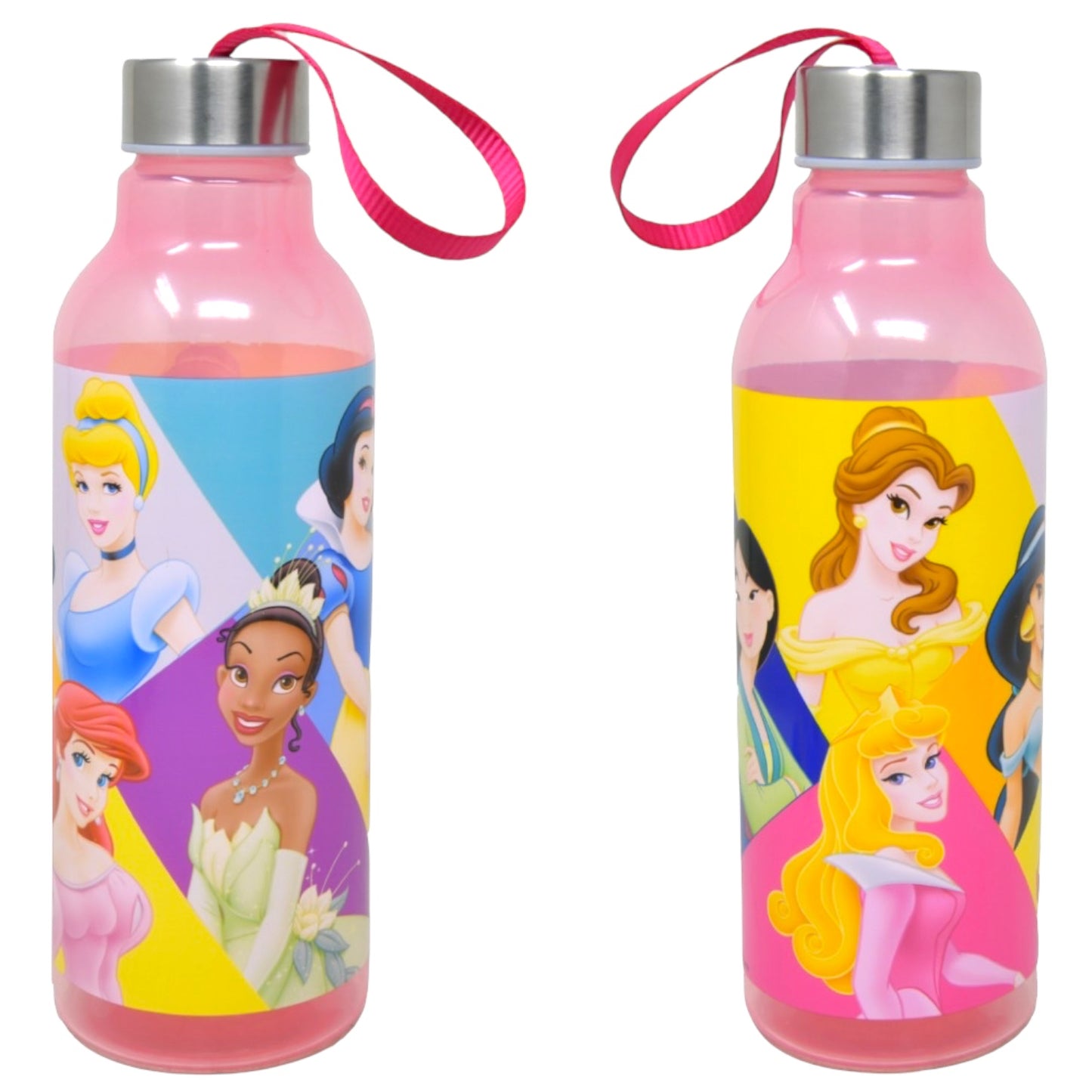 3PCS DISNEY PRINCESS TRANSPARENT WATER BOTTLE PRIN30ST