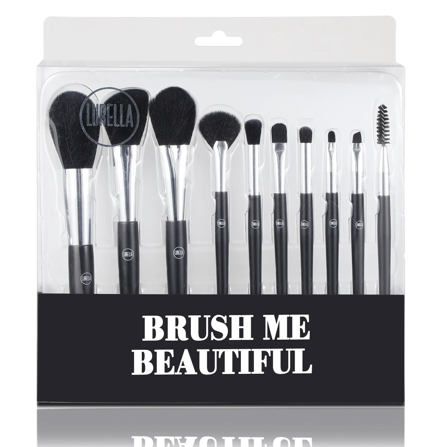 2PCS LURELLA 10PCS BRUSH ME BEAUTIFUL BRUSH SET CVBS