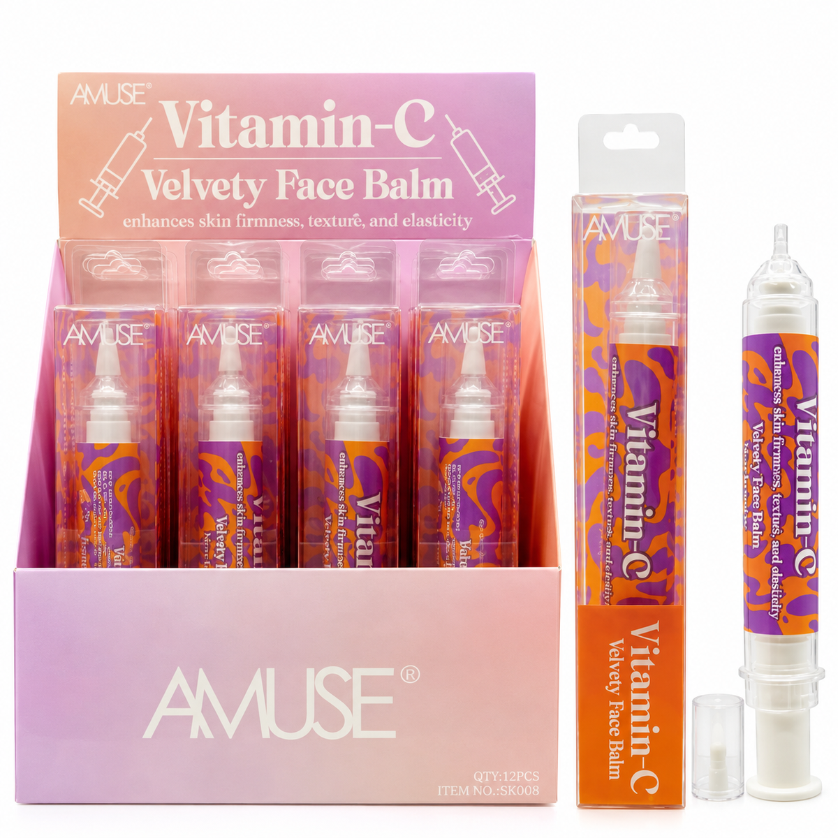 Bálsamo facial aterciopelado con vitamina C de Amuse
