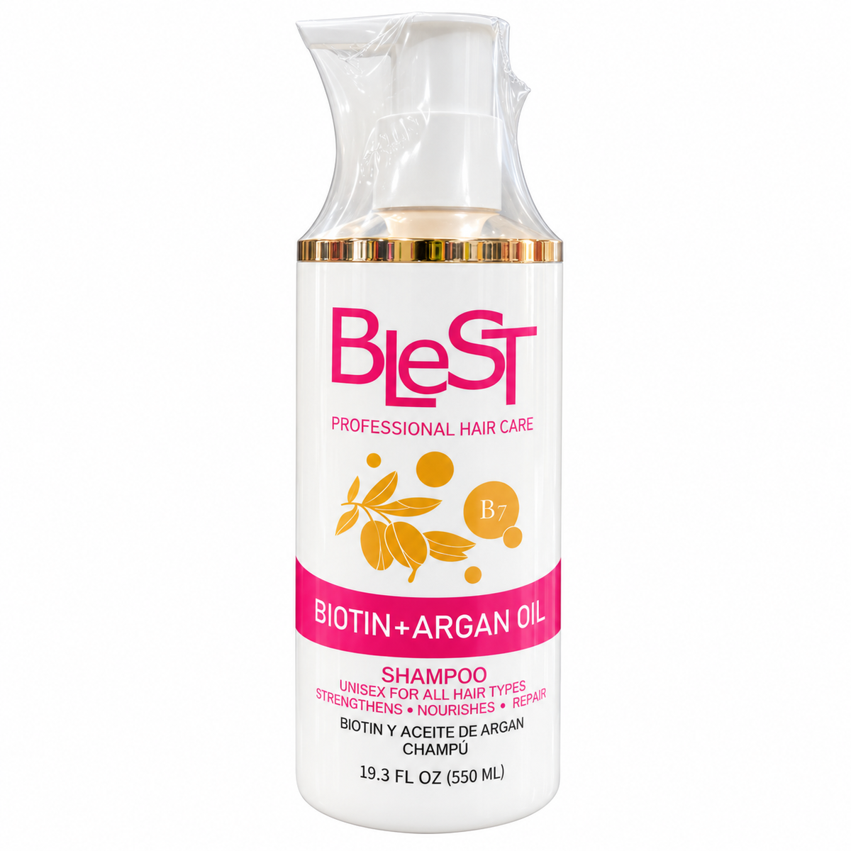 Blest Shampoo With Biotin & Argan Oil