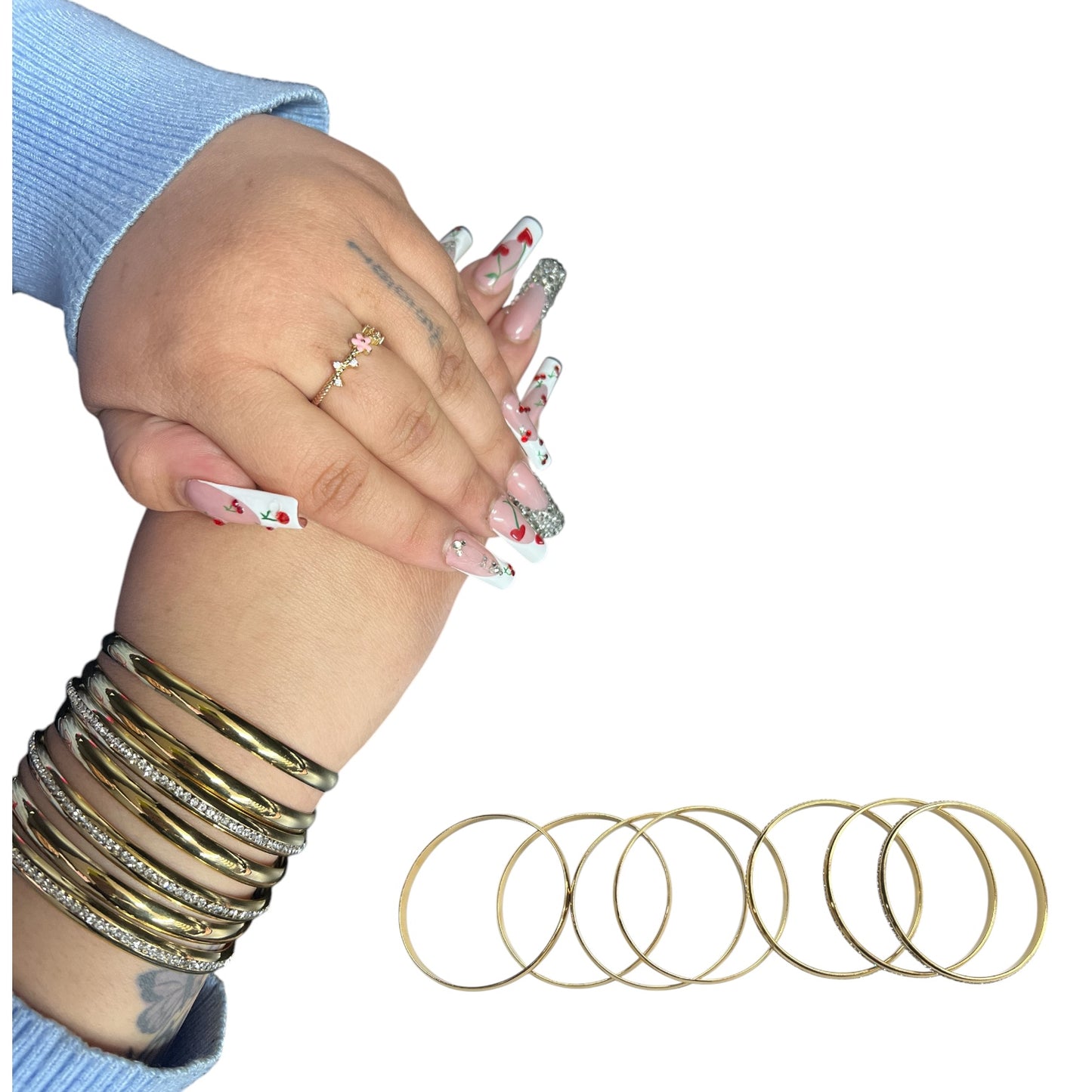 ORO LAMINADO SEMANARIOS 7 PCS PACK