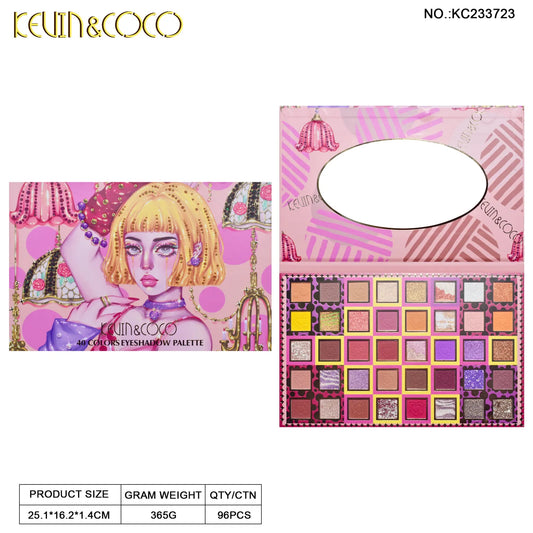 KEVIN AND COCO DOLL SHORT HAIR PALETTE KC233723 R28