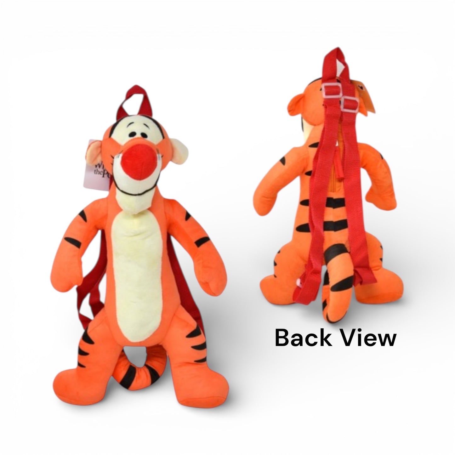 2PCS TIGGER FULL BODY PLUSH BACKPACK BPY1F8PDSCIR00