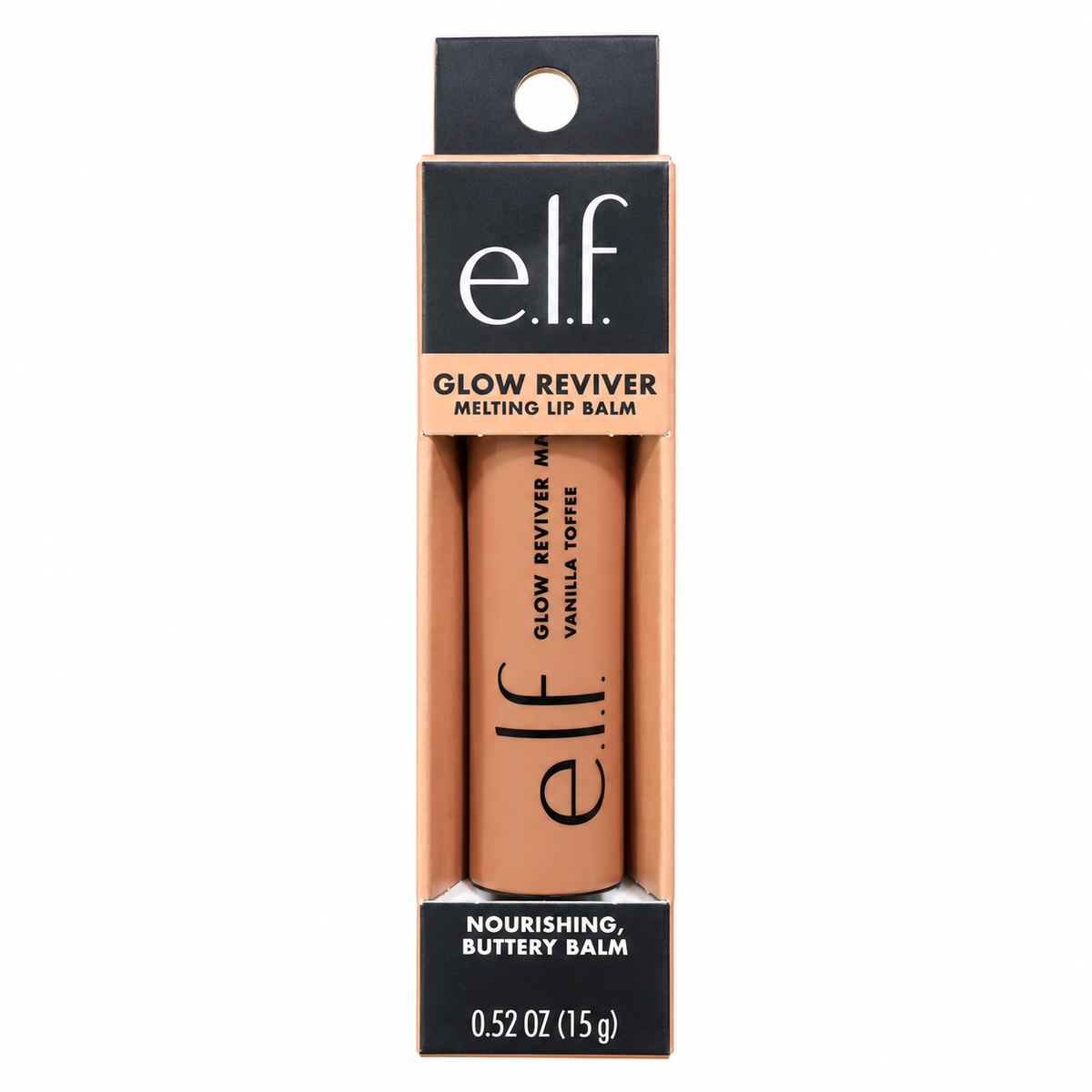 Lea la descripción: Bálsamo labial fundente Gold Reviver de Elf, sabor vainilla y caramelo (toffee)