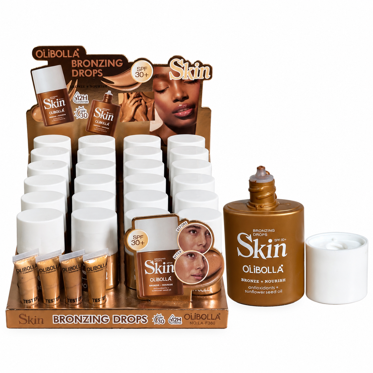 Olibolla 12 Hour SPf Bronzing Drops
