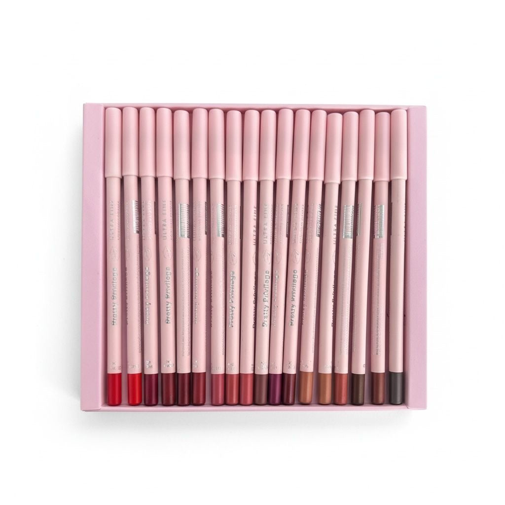 2PCS PRETTY PRIVILEGE SCULPTING LIPLINER SET 18PCS PL183SET