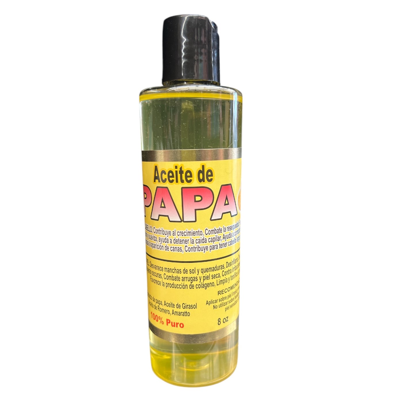 3 PCS ACEITE DE PAPA