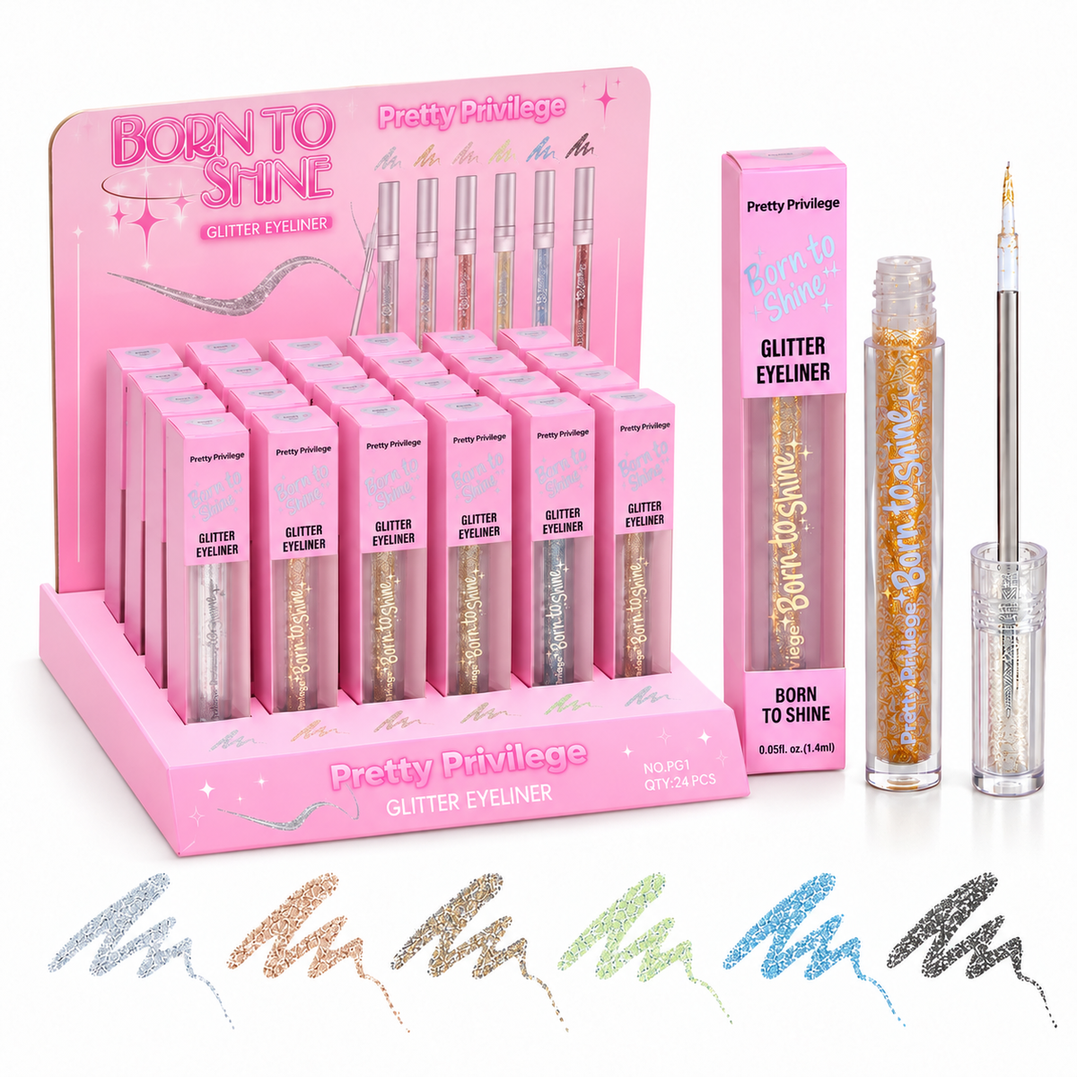 Pretty Privilege Glitter Eyeliner