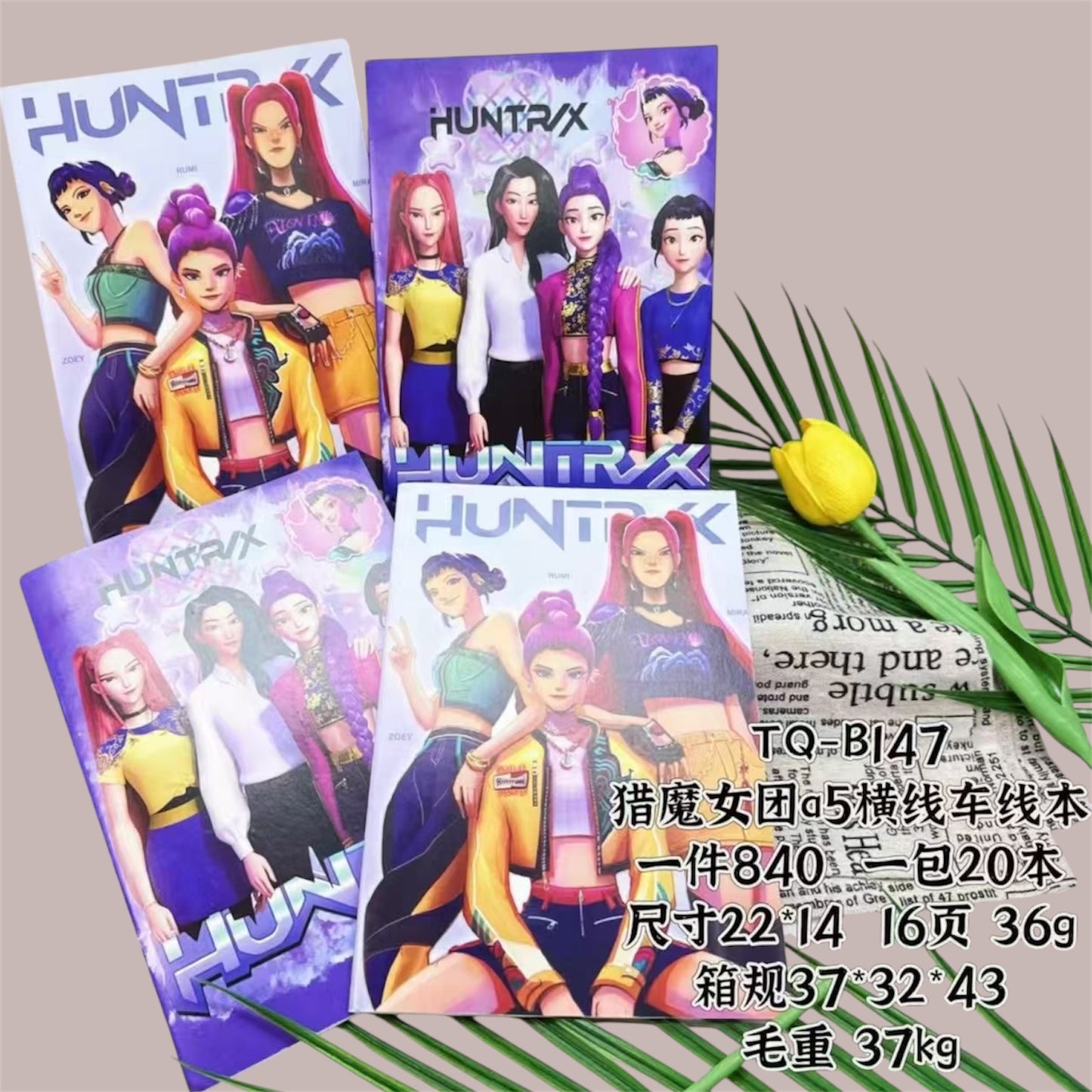 12PCS PACK K-POP NOTEBOOKS TQ-B147