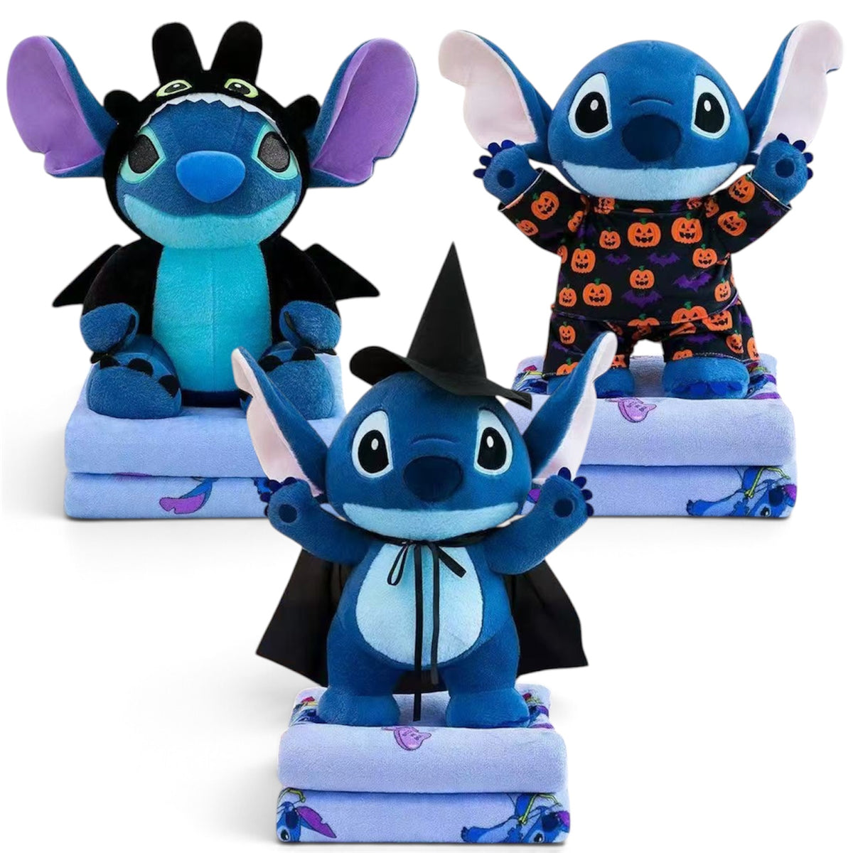 Blue Guy Plush + Blanket