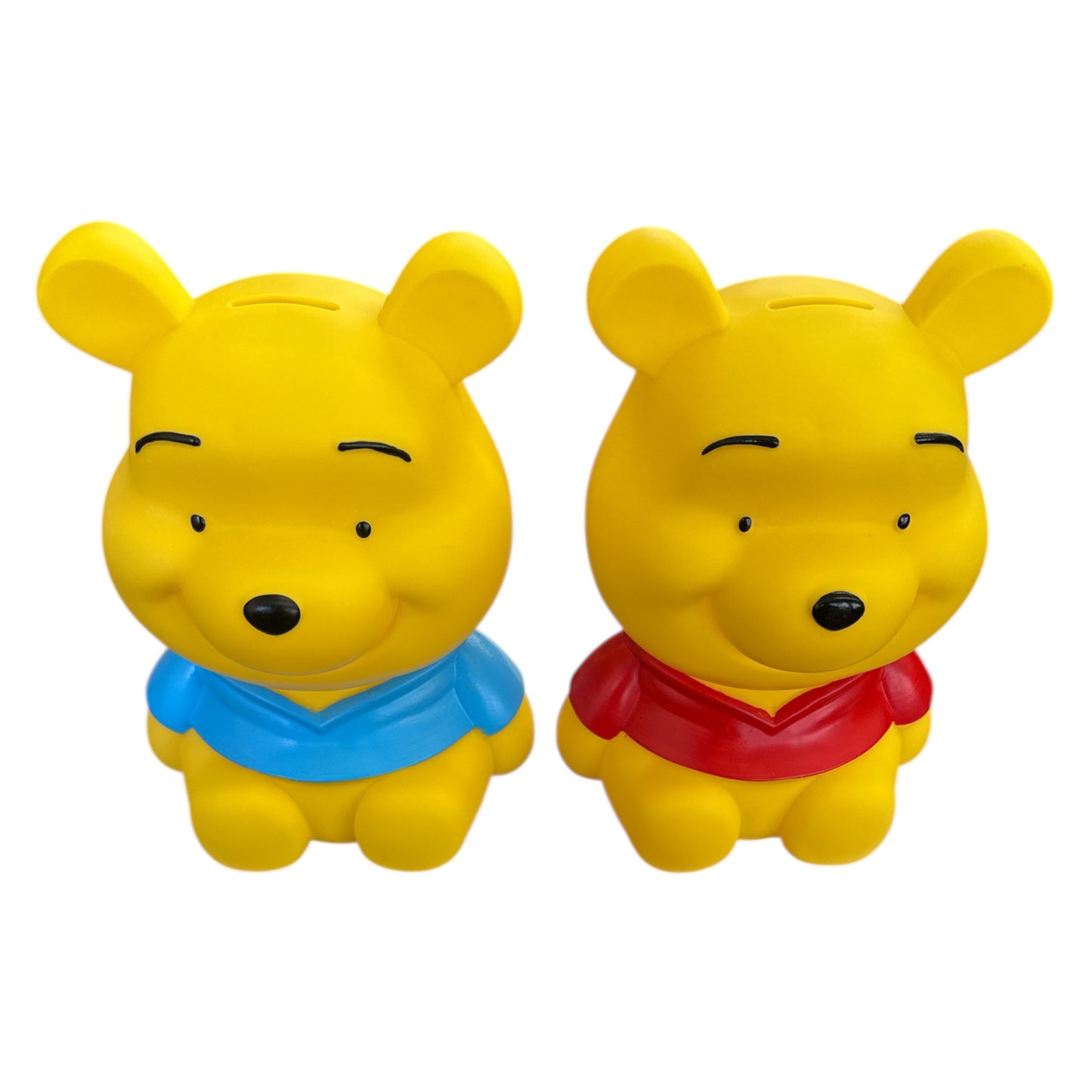 2PCS YELLOW BEAR PIGGY BANK A&B PY-0008