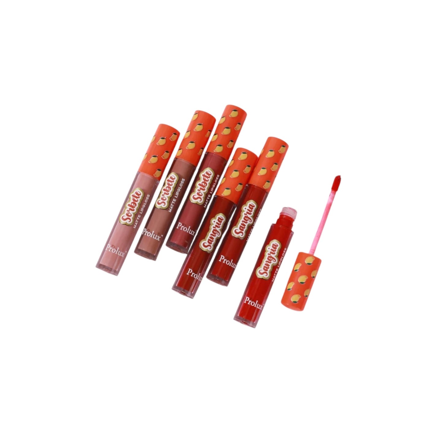 24PCS DISPLAY PROLUX MANGO SCENTED VELVET LIPSTICK K-419