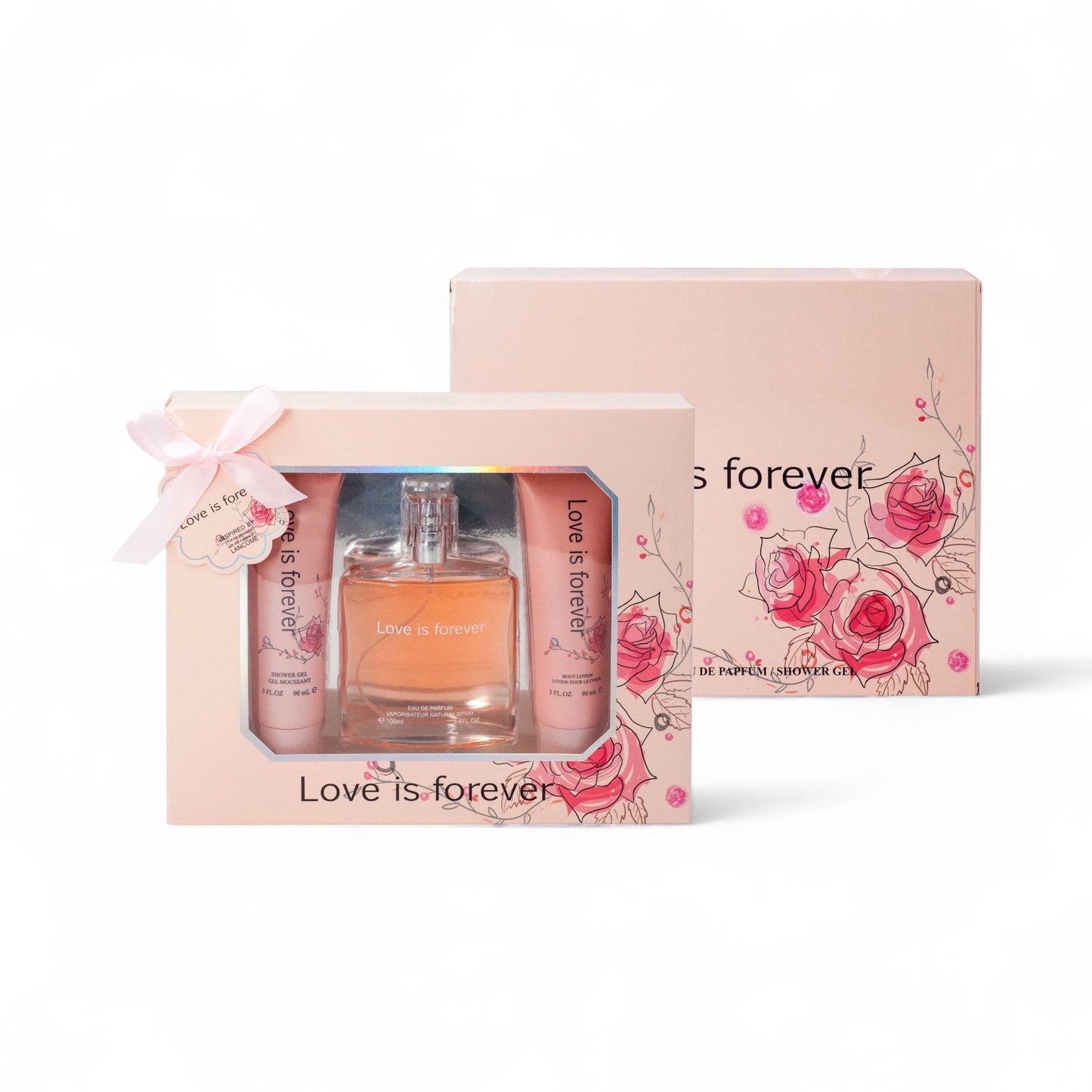 2PCS LOVE IS FOREVER DUO GIFT SET 7100