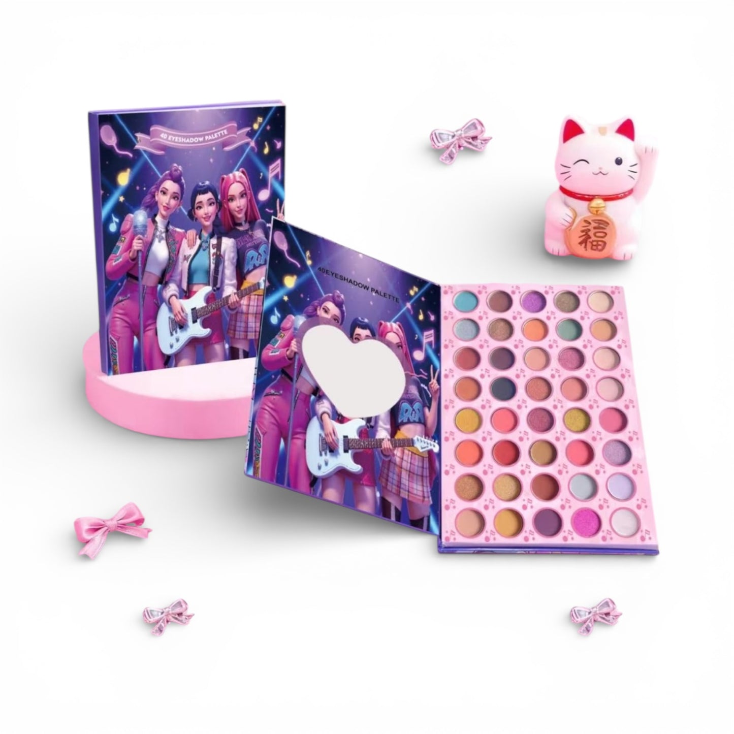 4PCS K POP 3 GIRLS EYE SHADOW PALETTE MLYY-052