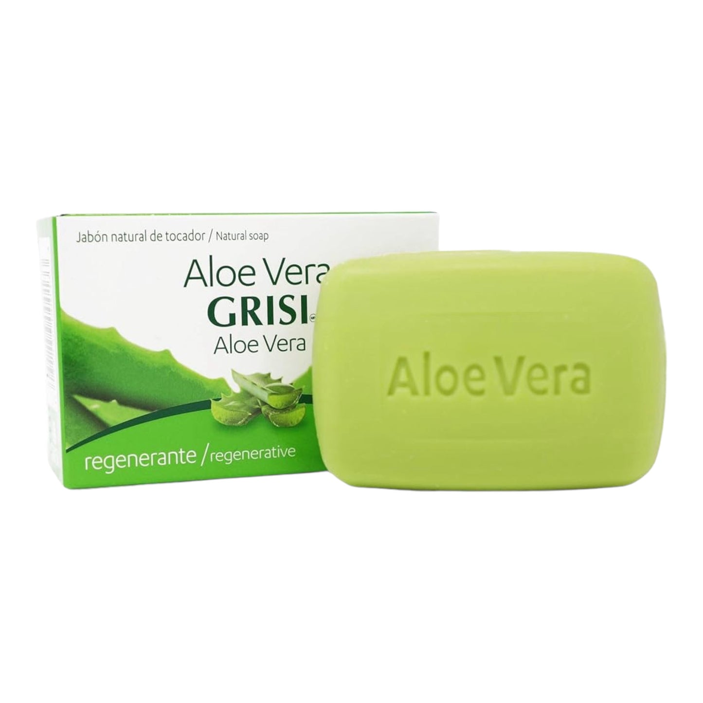 6PCS GRISI JABÓN ALOE VERA REGENERANTE 0013