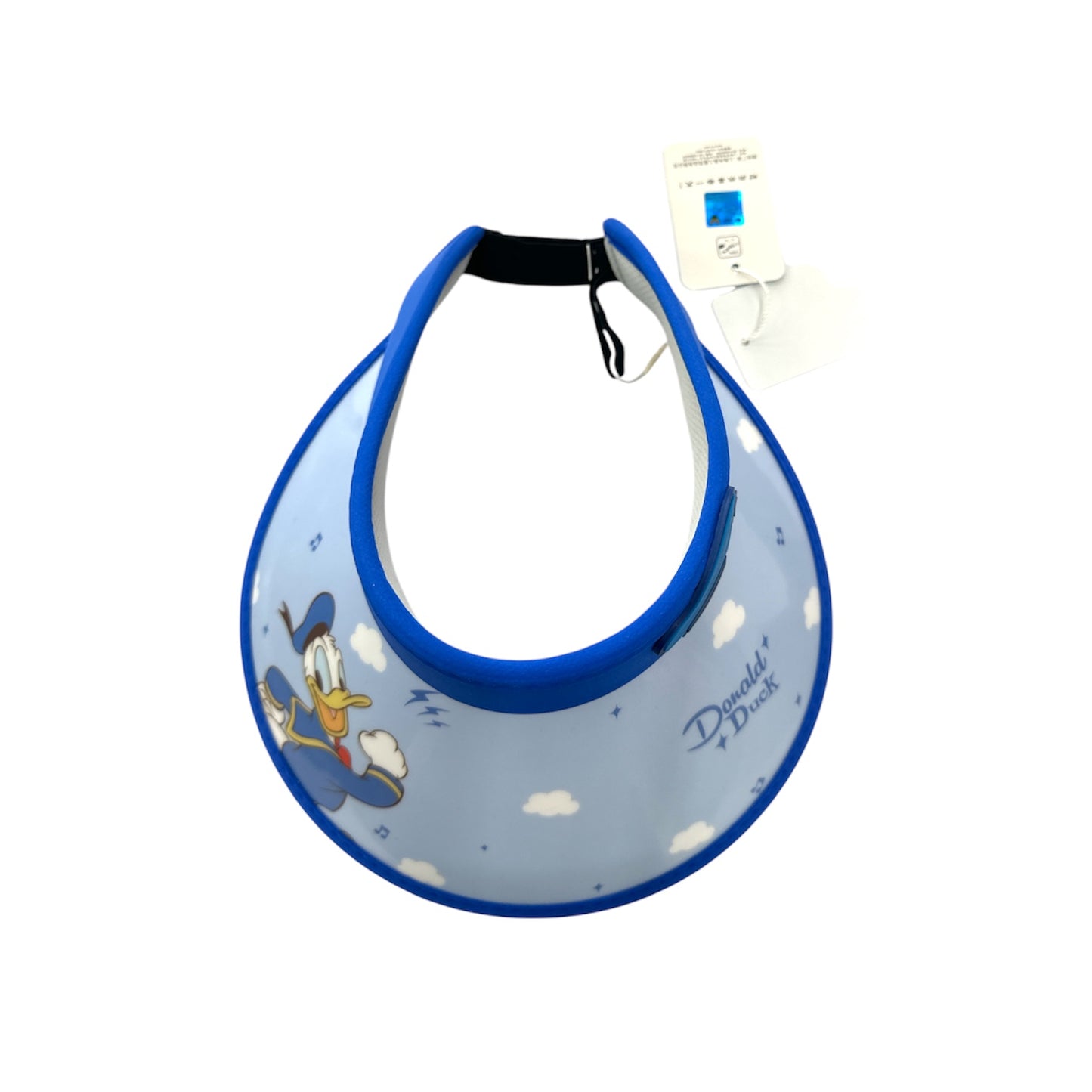 2PCS VISOR DUCK BLUE WITH WHITE