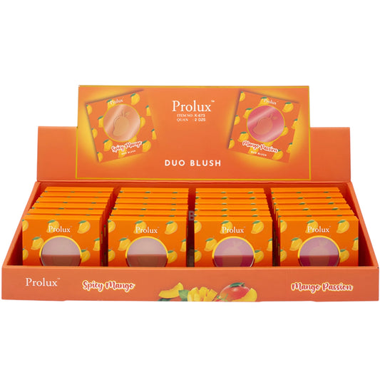 24PCS DISPLAY PROLUX DUO BLUSH K-673