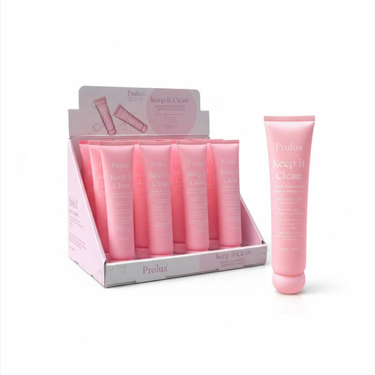 12PCS DISPLAY PROLUX KEEP IT CLEAN FACE CLEANER A-503