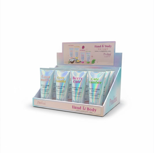 12PCS DISPLAY PROLUX JUMBO HAND CREAM K-018