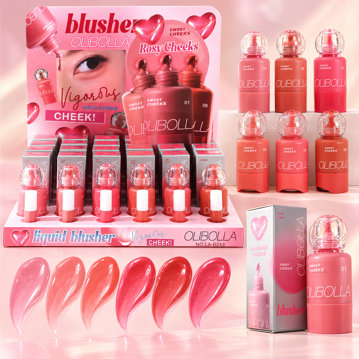 OliBolla Liquid Cheek Blusher