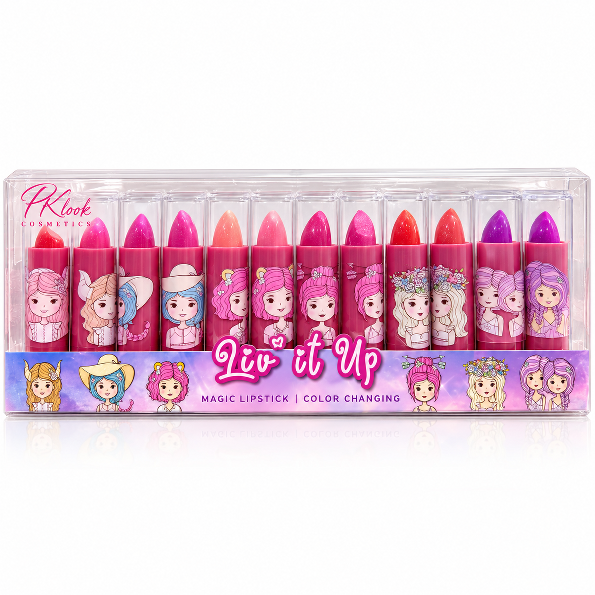 PX Look Cosmetics Labial Mágico que Cambia de Color Liv It Up